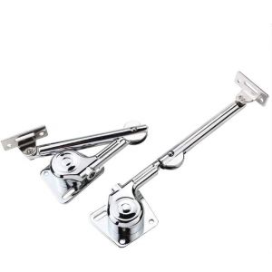Charni&egrave;re de Support Hydraulique, Lot de 2 Support Pliant de Couvercle &agrave; Fermeture en Douceur pour Porte d'Armoire de Cuisine - Neuf