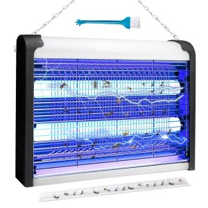 Lampe Anti Moustique, Anti Moustique Interieur 6W, Appareil Anti Moustique, Anti Moustique Exterieur, Tue Mouche Electrique, Moustique Tueur Lampe Pour Jardins Intérieurs - Neuf