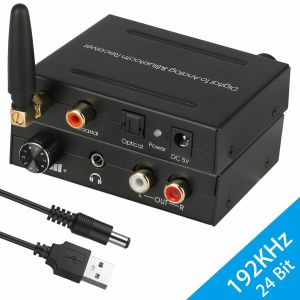 Récepteur Bluetooth Adaptateur convertisseur numérique vers analogique - Neuf