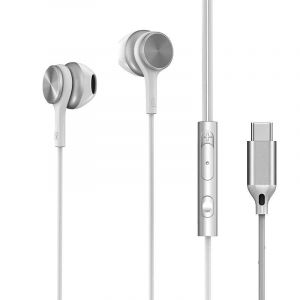 &Eacute;couteurs filaires de Type C,casque d'&eacute;coute st&eacute;r&eacute;o HiFi avec contr&ocirc;le du Volume,avec micro HD,3.5mm,pour Samsung Galaxy Bleu - Neuf