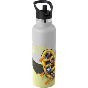 Gourde Isotherme - Bouteille Isotherme - 350ml, 500ml, 750ml, 1l- Gourde Sport &Eacute;tanche Avec Couvercle &Agrave; Paille - Gourde Enfant Sans Bpa, Pour Bureau, Maison - Neuf