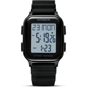 Eryi-Montre Homme Montres Digitales Pour Hommes Montres De Sport Étanches 50m Chronomètre Montres De Poignet Pour Hommes Avec Rétroéclairage Led/Timer/Alarm/Date - Neuf