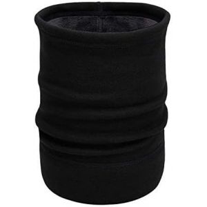Cache Cou Tubulaire D'hiver Multi-Usage Unisexe Doublure En Polaire Thermique &Eacute;lastique Tour De Cou Pour Ski Course Moto V&eacute;lo.[O51] - Neuf