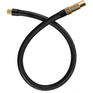 50cm Tuyau De Rallonge Pompe &Agrave; Air Portable Avec Adaptateur De Valve Schrader & Presta - Tuyau D'extension 2 En 1 Compatible Avec Xiaomi Mi Pump, Universel Pour Pneus De Voiture, De V&eacute;lo Et De Moto - Neuf