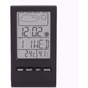 SUBZONAL-PNAWLLCF-65 Digital LCD Hygrom&egrave;tre Thermom&egrave;tre Temp&eacute;rature Int&eacute;rieur Humidit&eacute; Compteur Station m&eacute;t&eacute;orologique R&eacute;veil Temp&eacute;rature Outil de Mesure de la temp&eacute;rature - Neuf