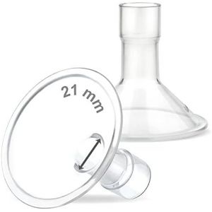 Myfit Boucliers De 21 Mm ; Compatibles Avec Tire-Lait Medela - Personalfit, Freestyle, Harmony, Maxi, Freestyle Flex ; Se Connecte &Agrave; Un Connecteur Largeur/&Eacute;troit, 2 Pi&egrave;ces. - Neuf