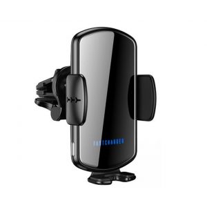 Chargeur De Voiture Sans Fil 15 W Pour Iphone 12/13 Avec Voyant Lumineux Et Fonctions De S&eacute;curit&eacute; - Neuf