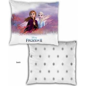 Coussin - La Reine Des Neiges - 35x35 Cm - 100% Polyester - Confortable - Id&eacute;al Pour Enfants - Neuf