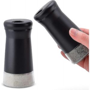 Salière Et Poivrière En Verre Avec Trous Verseurs Réglables - Salière Et Poivrière En Acier Inoxydable - Salière Et Poivrière De Ferme S - Neuf