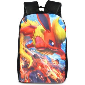 KALANKA-Sac à Dos Enfant, Cartable Scolaire Garcon Fille Animé,Sac a Dos Enfant Grande Capacité Élèves du Voyage Casual Daypacks, Cartoon Cadeau Backpack pour Fans - Neuf