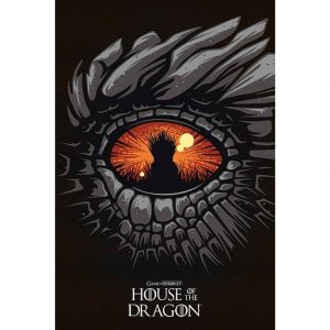 Gb Eye - House Of The Dragon Poster L'oeil Du Dragon - Neuf