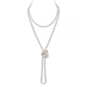 Collier Pour Emballage Cadeau, Taille Unique - Bijou &Eacute;l&eacute;gant En Argent Pour Femme, Cadeau D'anniversaire, Cha&icirc;ne Ajustable, Style Classique - Neuf