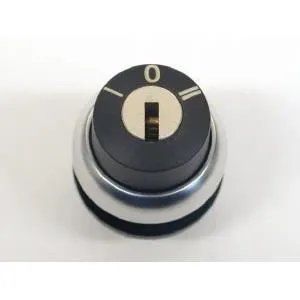 T&ecirc;te de commutateur &agrave; cl&eacute; - EATON - RMQ-Titan - 3 positions - M&eacute;tal - Gris - Neuf