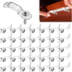 Chenquansarl-Lot De 100 Supports De Fixation Pour Bande Led, Clip De Fixation Ruban Led De 10 Mm De Large, Clips Led Strip Avec 100 Pi&egrave;ces De Vis, Waterproof Led Strip - Neuf