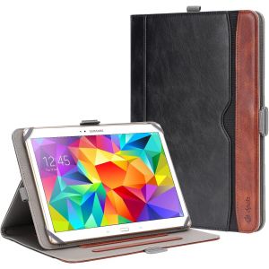 Kal-Étui Universel Pour Tablette 10" Avec Support Pliable Pour Toutes Les Tablettes De 9 À 11" (Black/Brown) - Neuf