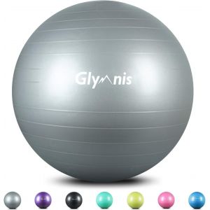 Ballon De Fitness Ballon De Gymnastique 55cm 65cm 75cm Balle D'exercice Antidérapant Maximale Jusqu'à 300 Kg.[K981] - Neuf
