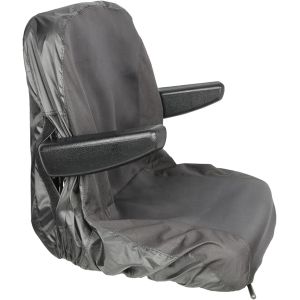 MEVRONISSHOP-Housse de Si&egrave;ge, Housse de si&egrave;ge de Tracteur imperm&eacute;able avec 2 Poches de Rangement, pour Tondeuse autoport&eacute;e(Taille L, Noir) - Neuf