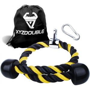 Corde Triceps Des Sports Musculation Des Triceps Nylon Poignées Antidérapantes De Dorsal,Biceps,Triceps,Gym Ou Maison.[B606] - Neuf