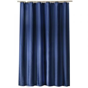1 rideau de douche imperméable bleu foncé 150 x 200 cm - Neuf