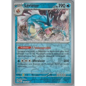 Carte Pokémon - Léviator - 130/165 - Holo-Reverse - Ev3,5 151 - Neuf