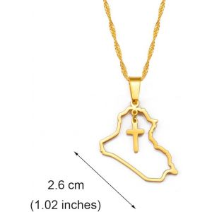 Chaîne De Clavicule En Forme De Coeur, Carte Du Monde, Drapeau, Contour, Bijoux Ethniques Unisexes, Chaîne De Pull Patriotique Pour Hommes Et Femmes, Accessoires Cadeaux - Neuf