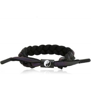 Assorti Yin Yang R&eacute;fl&eacute;chissant Tress&eacute; Trendy Bracelet Pour Amiti&eacute; Couples Bracelets Femmes Hommes Enfants Relation Petite Amie Boyfriend Valentines - Neuf