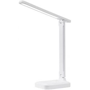Kalanka-- Lampe De Bureau Led Tactile 5w Avec 3 Temp&eacute;ratures De Lumi&egrave;re 3000k-4000k-6500k, Winn, Lampe De Chevet Filaire Enfant, Desk Lamp, Lampe Articul&eacute;e Avec Ampoule Modifiable - (Noir) - Neuf