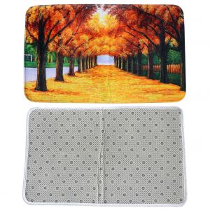 Hjlian Tapis De Porte Antiderapant Absorbant L'eau, Tapis De Bain, Tapis De Salle De Bain, Chambre A Coucher S - Neuf