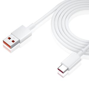 Câble USB Type-C 2M,Câble USB C 65W 6A pour Mi 11Ultra, Câble de charge 120W Max pour Xiaomi 13/12/11T Pro,Câble USB C Charge rapide pour Xiaomi 12T/11T/Mi 11i/11/10T Lite/10 Pro/Redmi Note 12S 11S 10 - Neuf