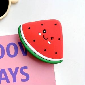 Support De Téléphone À Poignée Pliable,Fruits Fraises,Pour Iphone 17 16,Samsung,Prise Tok,Support De Doigt De Poche,Support Griptok.Watermelon. - Neuf
