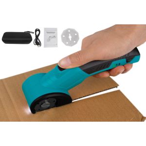 Ciseaux &Eacute;lectriques Sans Fil Rechargeables Par Usb Pour La D&eacute;coupe Du Tissu Et Du Carton - Neuf