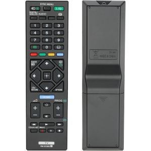 VornixorSarlshop-RM-ED062 T&eacute;l&eacute;commande Compatible avec Sony TV KDL-485B KDL-48R55XC KDL-32R403C KDL-32R405C KDL-32R503C KDL-48R483B KDL-32R400A KDL-32R420A KDL-40RE453 KD-49XE7077 Contr&ocirc;leur de Rempl - Neuf