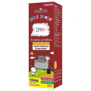 Nature's Aid Mini Gouttes De Fer Pour Nourrissons Et Enfants 50 Ml (147110) - Neuf