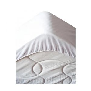 Protège Matelas - Tricie - 160 X 200 Cm - 35% Coton - Lavable En Machine - Oeko-Tex® - Neuf