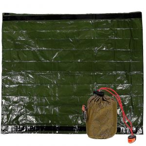 1 Ensemble De Sac De Couchage D'urgence Sac De Couchage De Survie Sac De Couchage L&eacute;ger Couverture Thermique - Neuf