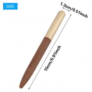 Stylo plume en bois de haute qualite, papeterie en bois, fournitures de bureau, 0,7 mm (wenge) - Neuf