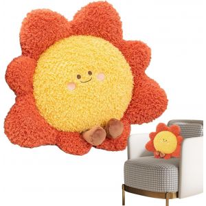 Oreiller C&acirc;lin, Soleil Et Lune En Peluche &iquest; Peluche D&eacute;corative Douce, Coussin Ergonomique Pour Soutien Lombaire, Sommeil, Grossesse, Soulagement Du Cou, B&eacute;b&eacute; Femme - Neuf