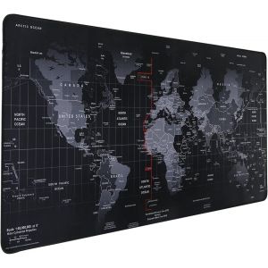 Tapis De Souris De Jeu, Tapis De Souris &Eacute;tendu Taille 90X40Cm &Eacute;paisseur 2Mm, Tapis De Souris D'Ordinateur Antid&eacute;rapant Et &Eacute;tanche Avec Bords Cousus Pour Jeux/Bureau/Maison-90X40 Hmap - Neuf