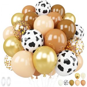 AYUHR-Lot de 12 ballons en aluminium noir en forme d'étoile - 68,6 / 56,9 cm - Grand ballon conique en mylar - Décoration de fête pour anniversaire, remise de diplôme, retraite, anniversaire de maria - Neuf