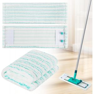 Pack of 3 Floor Cleaning Mop Covers for Leifheit Profi XL Micro Duo / Profi XL Cotton Plus Wiper Blades - Neuf