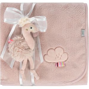 Sjzg-Couverture Douillette Avec Flamant Rose, Pour B&eacute;b&eacute;s Et Tout-Petits D&egrave;s 0 Mois, Tapis D'&eacute;veil, Doudou Ou Plaid Pour Les C&acirc;lins &Agrave; La Maison Et En D&eacute;placement - Neuf