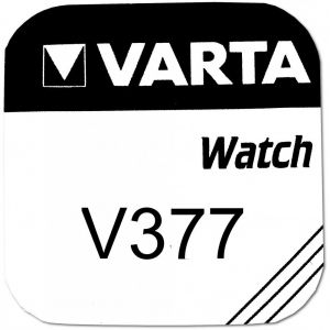 Pile de montre 377 SR626SW - SR66 Varta - Neuf