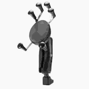 Support Gps Pour T&eacute;l&eacute;phone Portable 6 Pouces Pour R&eacute;troviseur De Moto, Scooter, V&eacute;lo &iquest; Noir - Neuf