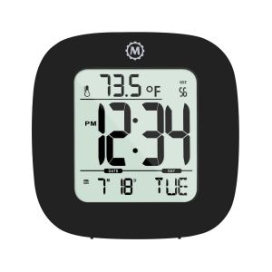 Orlando - r&eacute;veil Compact r&eacute;tro-&eacute;clair&eacute; avec Affichage de la temp&eacute;rature et de la Date - Neuf