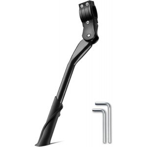 Béquille Latérale Réglable En Hauteur 24-29 Pouces Avec 3 Trous - Support Latéral Antidérapant - Convient Pour Vtt, Vélo De Trekking, Vélo De Ville, Vélos De Banlieue.[F1276] - Neuf