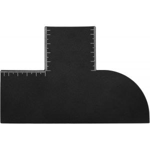 Carte De Barbier,Outil Mise En Forme Ligne Des Cheveux Avec Indicateurs De Mesure Carte Contournage Pointes En Spray Color&eacute; Contours Pr&eacute;cis Outils Mise Forme Barbe - Neuf