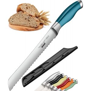Professional Bread Knife,Bread Knife,20 Cm,Ideal For All Types Of Bread,Sharp And Durable Bread Knives.[R16] - Neuf