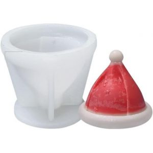 R&eacute;sine Moule &Agrave; Bougie, Moule En Silicone, Le Bricolage, Le P&egrave;re No&euml;l, Arbre De No&euml;l, Le Pl&acirc;tre, Savon Artisanal, Moule En Silicone - Neuf
