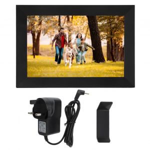 Cadre photo XCLT 10.1 ZS tactile IPS 1280 x 800, Wi-Fi 10,1 pouces, noir, prise britannique 110-240 V - Neuf