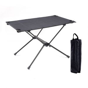 1 Pcs Noir De Plein Air De Camping Table Pliante Portative Deskstrong Charge Ultra-Léger En Aluminium Escalade De Pique-Nique Tables Pliantes - Neuf